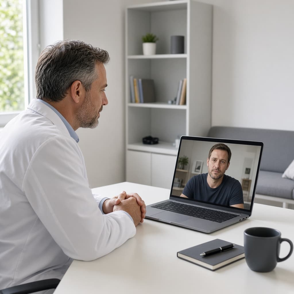 Online-Hausarzt Männergesundheit