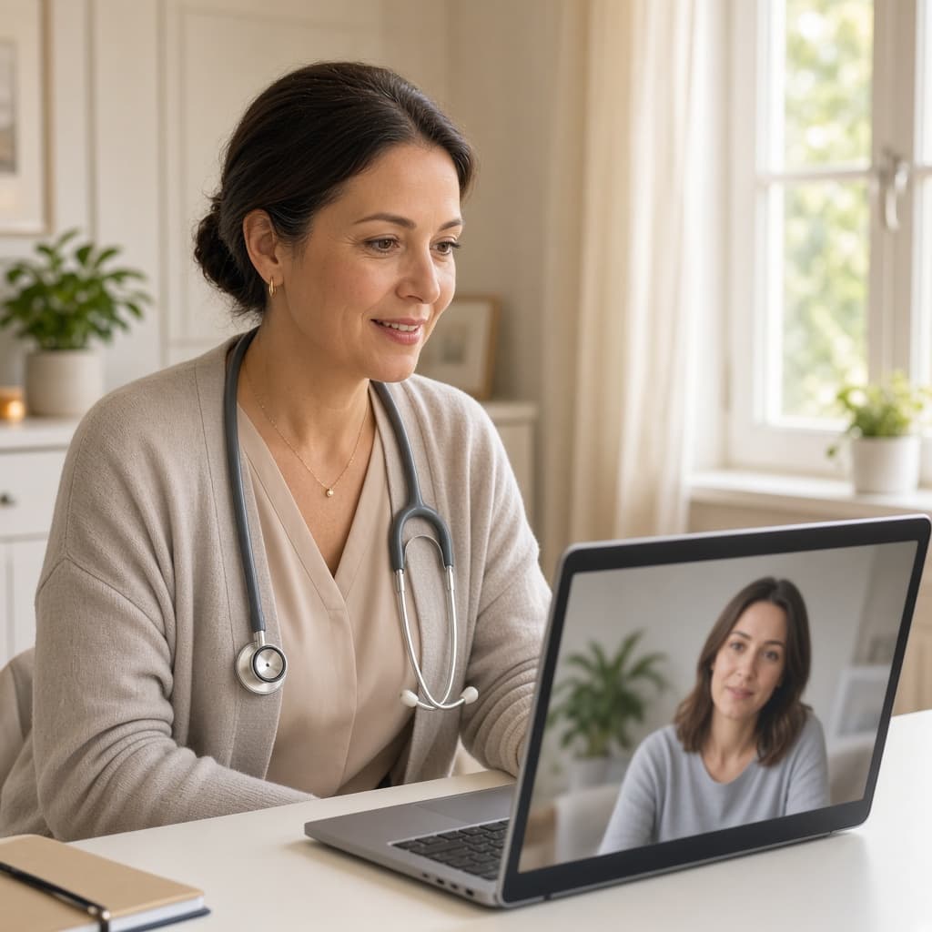 Online-Arzt Frauengesundheit